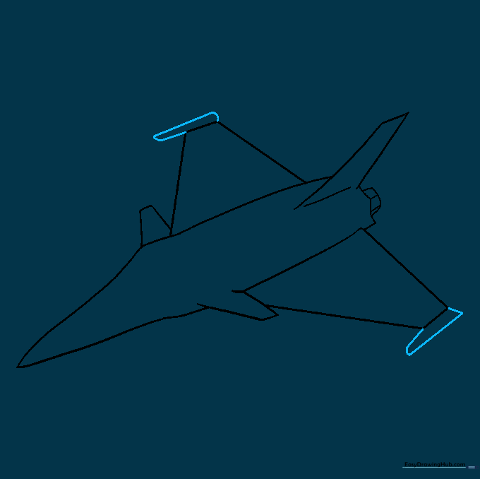 Adding small winglets to the tips of the wings