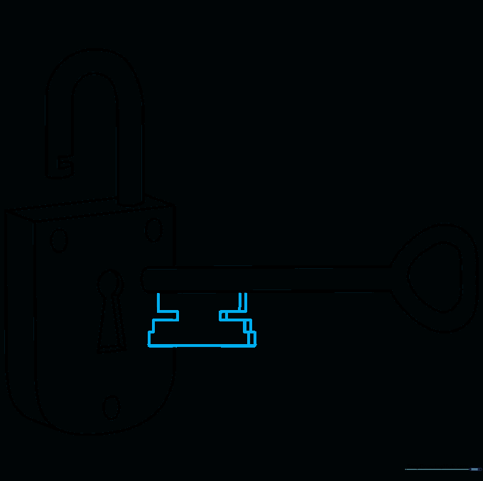 Adding the jagged teeth, or bit, to the end of the key.