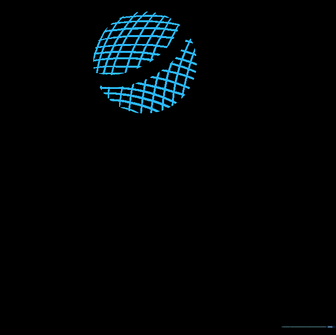 A cross-hatched mesh pattern drawn over the microphone head.
