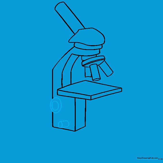 Adding small focus adjustment knobs to the side of the microscope.