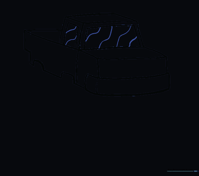 Drawing wavy lines on the windows to simulate glass reflections.