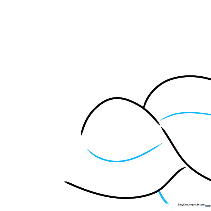 Adding internal curved lines to the arm to create the appearance of muscle mass.