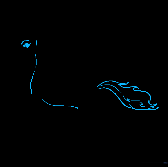 Finalizing the Pegasus with a tail, eye details, and refined body lines.