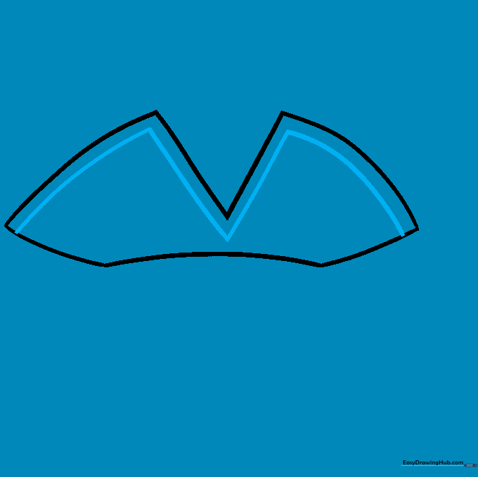 Adding parallel lines to the brim to create texture and depth.