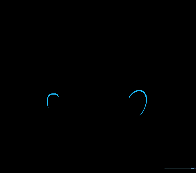 Adding a curved line across the top of each foot to define the ankle.