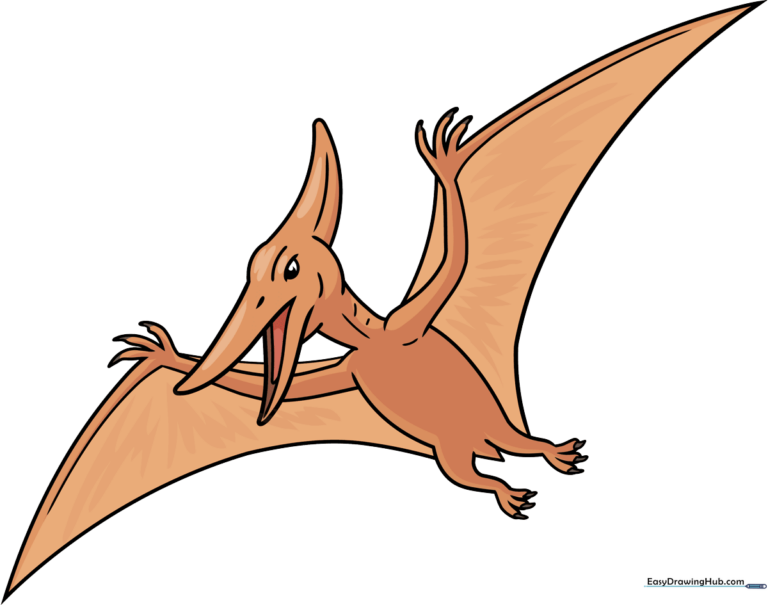 Colorful illustration of a Pteranodon flying, used as the featured tutorial image.