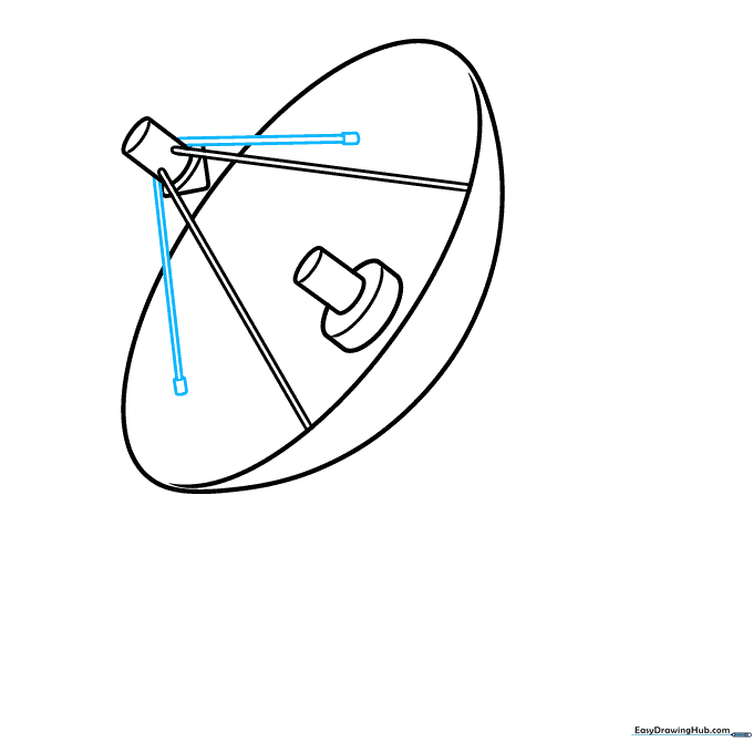 Adding structural support braces to the radar antenna assembly.