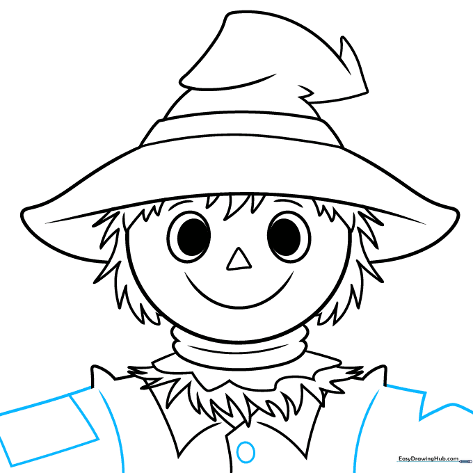 Adding final details like patches and shirt buttons.