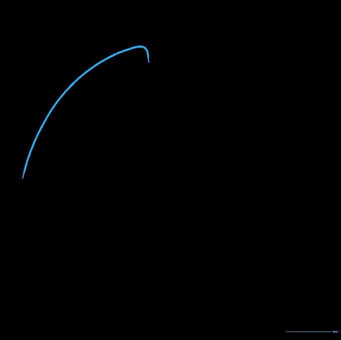 Adding a contour line to the inner blade to create a sense of volume.