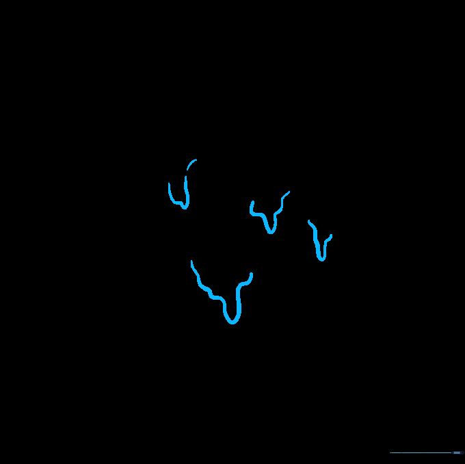 Wavy lines added across the surface of the slime to represent ripples and gooey movement.