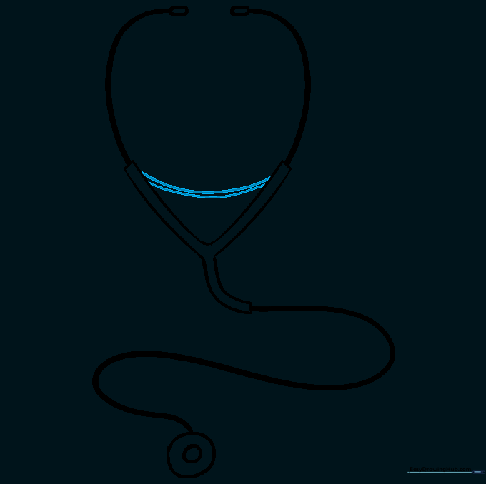 Curved lines added to the headset to represent the binaural spring.