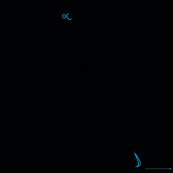 Adding a hanging loop at the top and temperature labels like C or F.