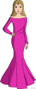 A colorful, finished illustration of a woman, serving as the featured guide image.