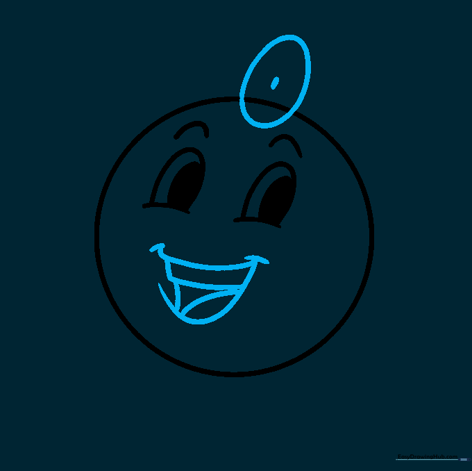 The Earth character now has a wide smile and a medical head mirror accessory.