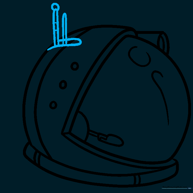 Drawing showing the addition of side equipment attachments.