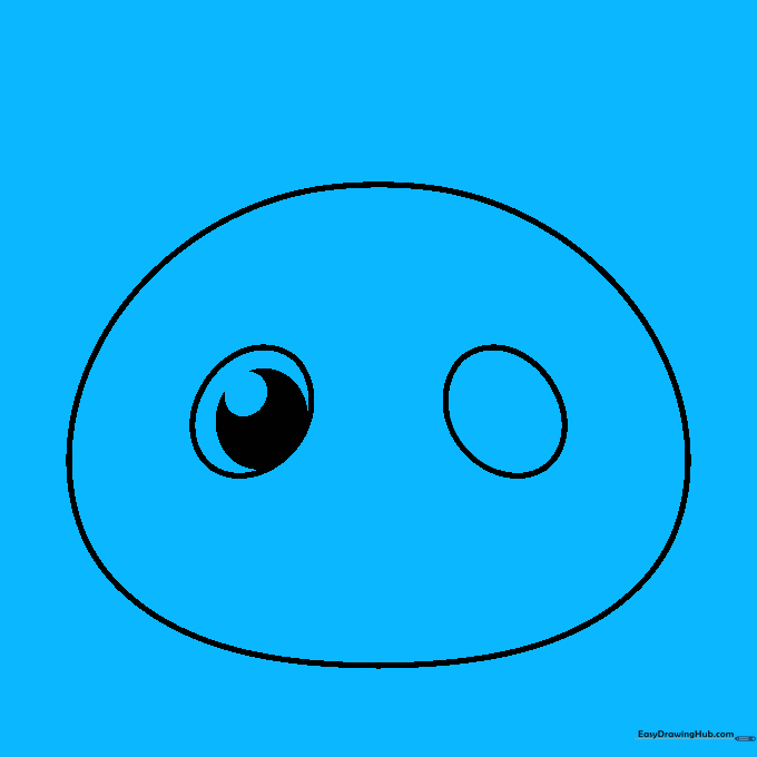 Both eyes now feature shaded pupils with consistent highlights.