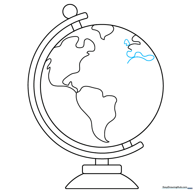Adding Greenland and the start of the European continent.