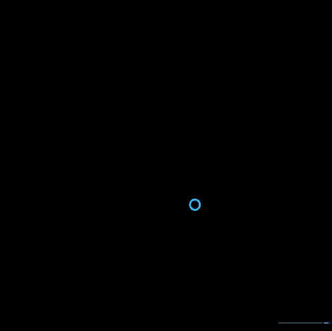 A tiny circle added near the secondary reflection for extra detail.