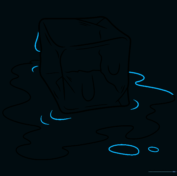 Adding final details like small ripples and stray water droplets.