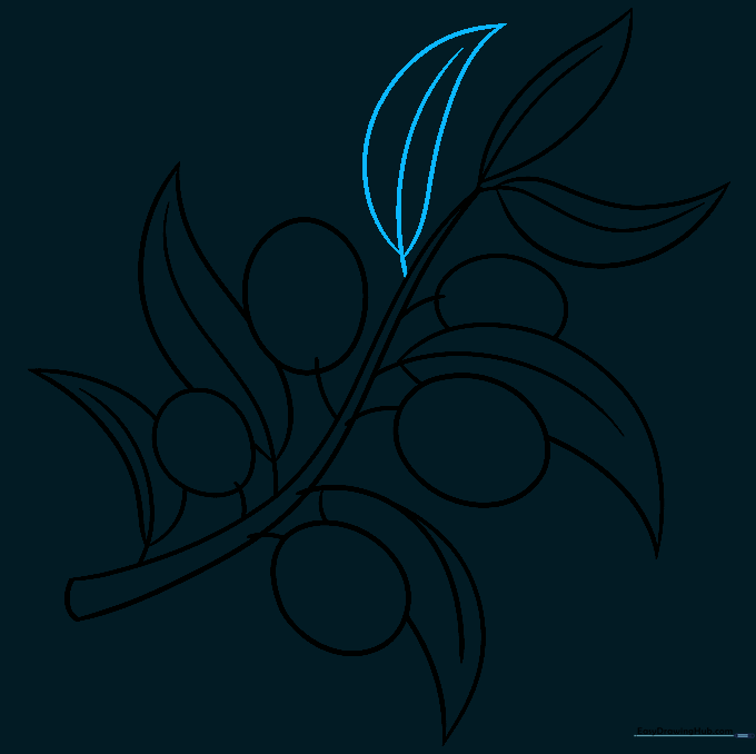An extra leaf added to the branch to enhance the overall composition.