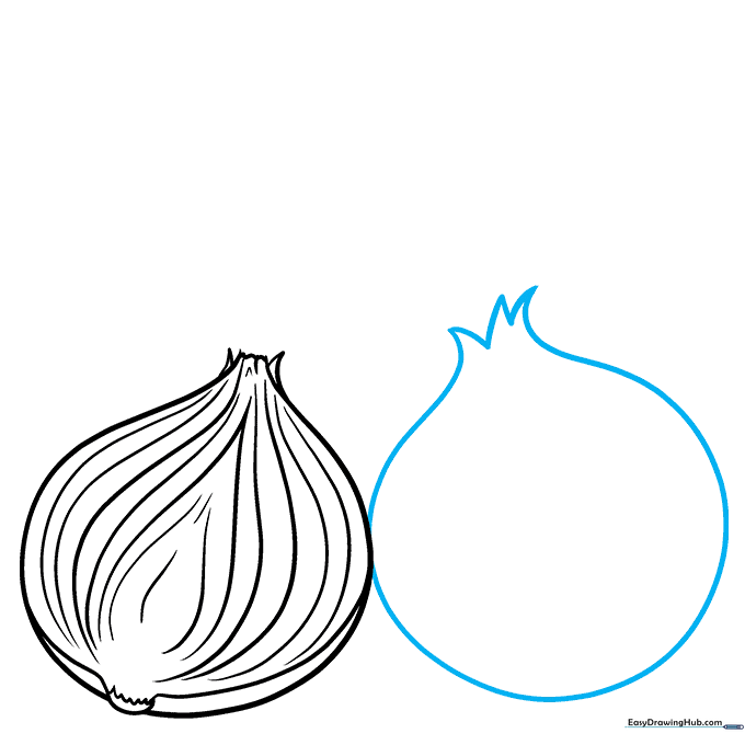 Adding a second onion to the composition to create depth