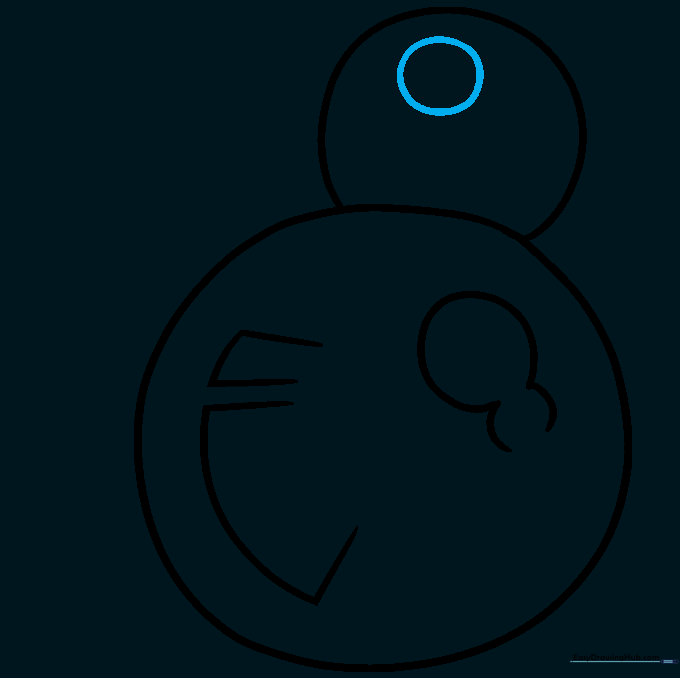 A second bubble with a small, circular highlight added to the upper portion.