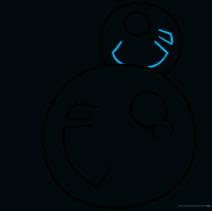 Second bubble showing additional surface detail lines for texture.