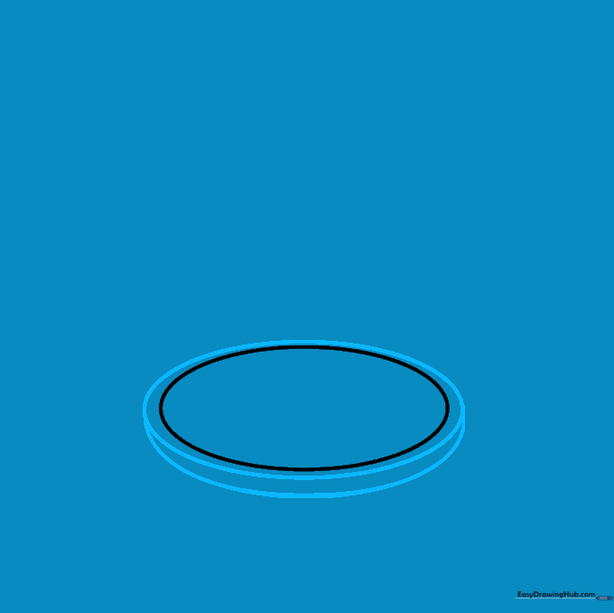 Adding a rim and side depth to the plate drawing.