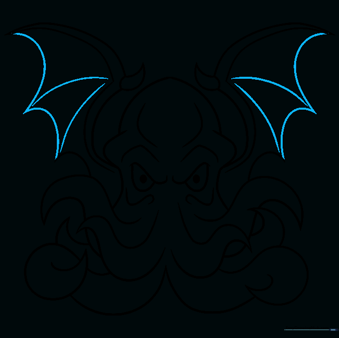 Adding the scalloped webbing between the wing ribs.