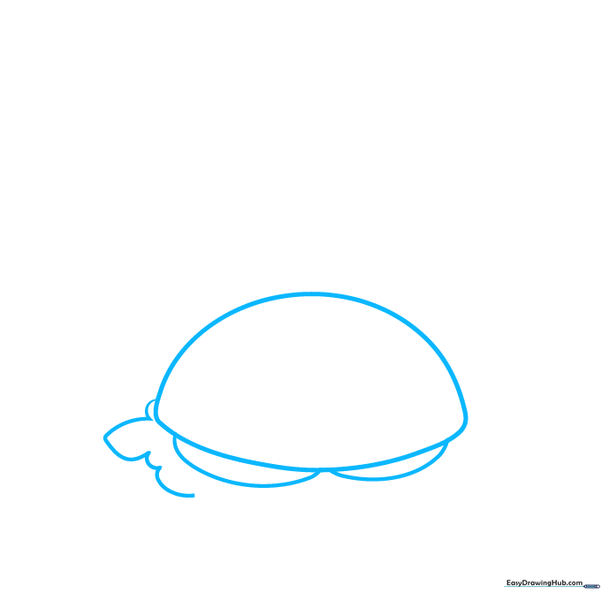 Line drawing of a burger bun top with lettuce and tomato layers.