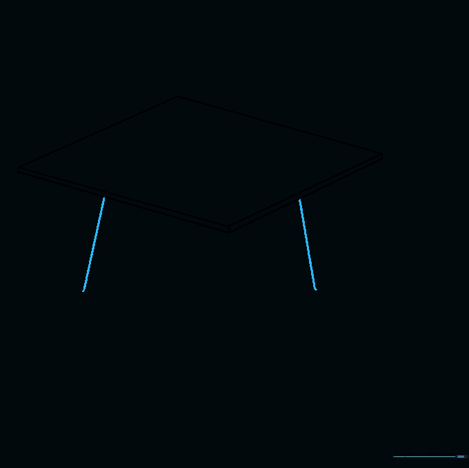 Two diagonal lines extending downward from the top of the graduation cap.