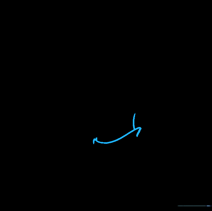 Drawing the neck and the base of the jester collar.