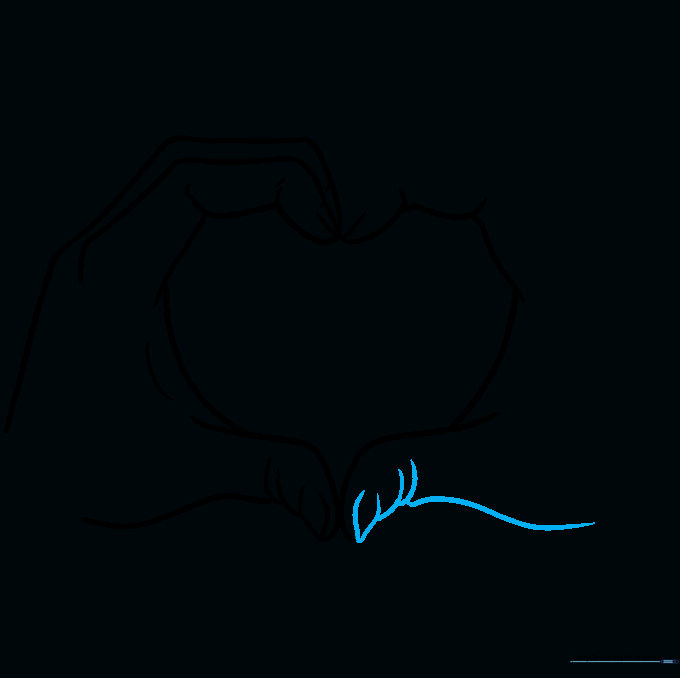 Adding more structure to the hands to define the palms and fingers.