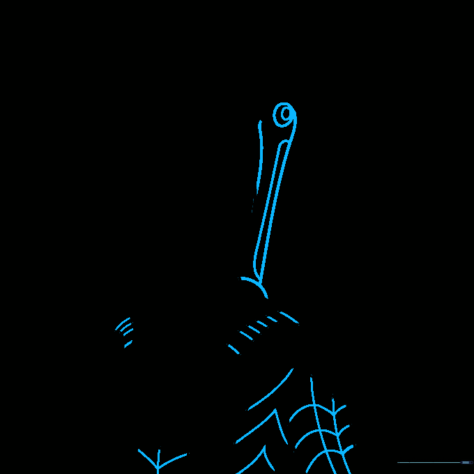 Sketching the first mechanical spider pincer with joint detail
