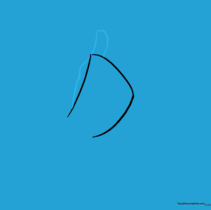 Adding knuckle curves and a thumb shape to the hand outline
