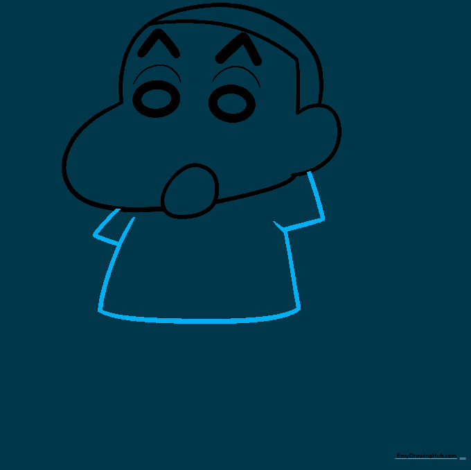 Adding the rectangular sleeves and torso for the shirt.
