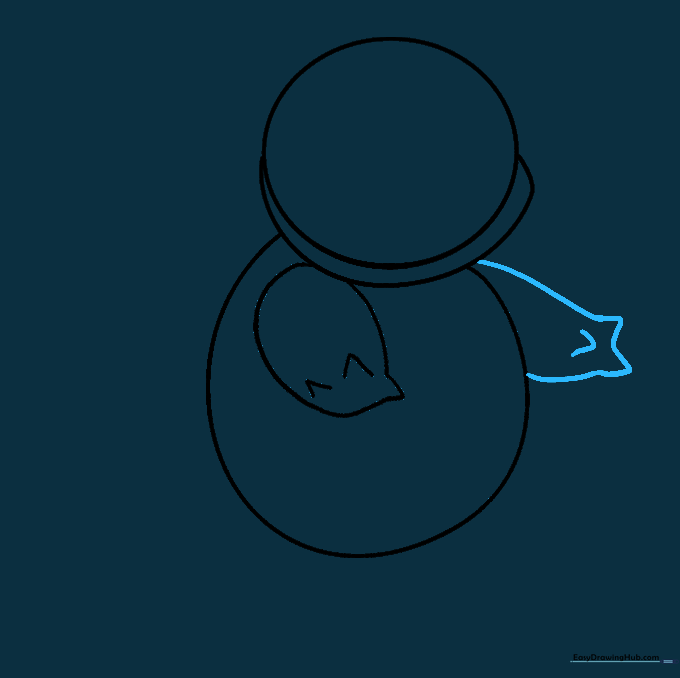 Adding the second arm to the opposite side of the body.