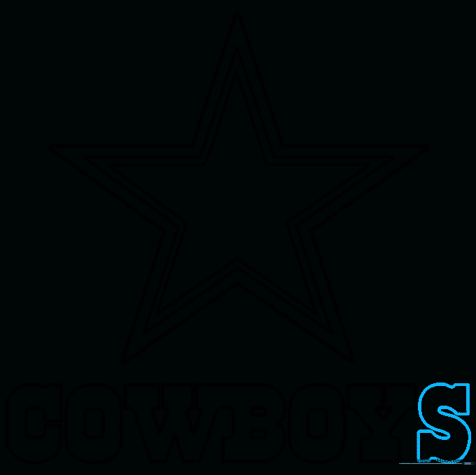 Adding the final letter S to complete the word COWBOYS.
