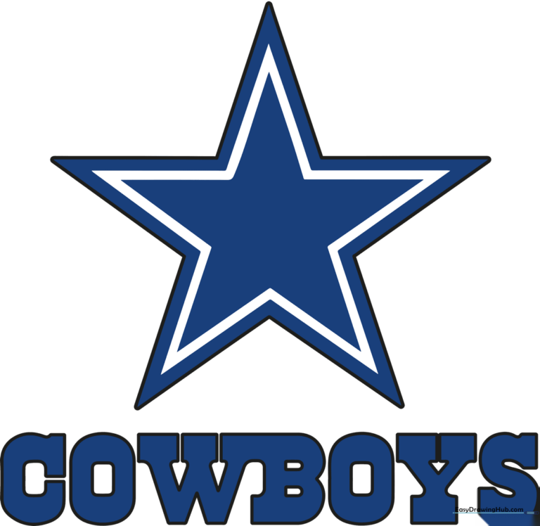 A vibrant, finished illustration of the Dallas Cowboys logo.
