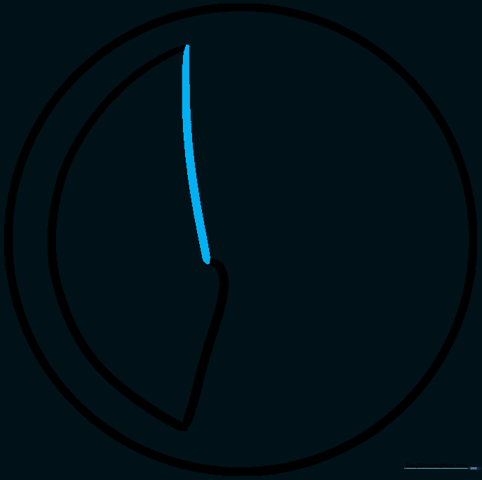The first eye patch shape completed on the left side of the vertical divider.