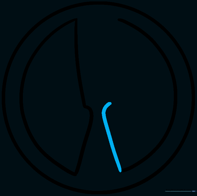 A second curved hook line added to the right side of the logo.
