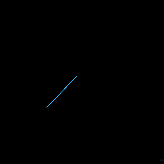 A diagonal line added to the lightning bolt structure to create the characteristic jagged look.