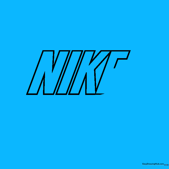 Connecting the Swoosh curve to the letter E