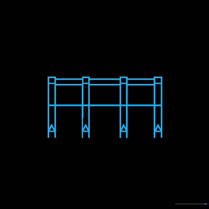 Adding the second level of the cathedral with vertical tower extensions.
