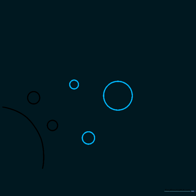 Adding Earth, Mars, and a large Jupiter to the planetary sequence.