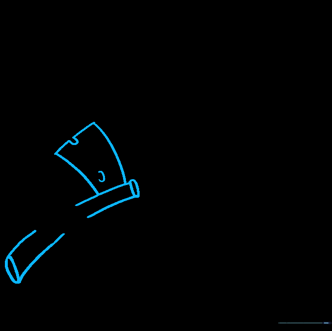 Adding the hatchet weapon with a notched blade and handle detail.