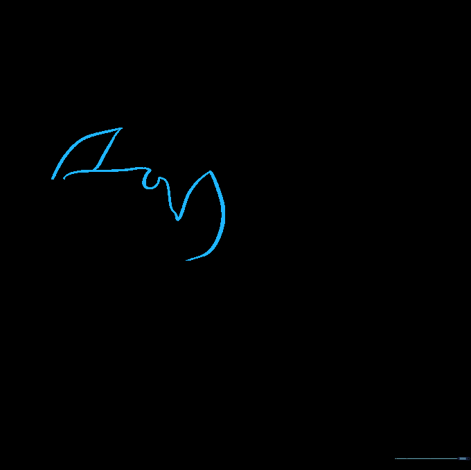 Pencil sketch showing the top of Toothless's head and pointed ears