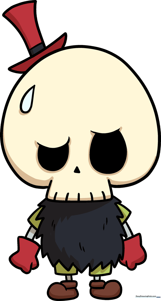A vibrant, finished drawing of Tycoco from The Monsters Labubu, showcasing the completed character in full color.