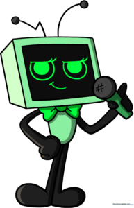 Colorful, finished illustration of Vee from Dandy's World, perfect for fans of the game.