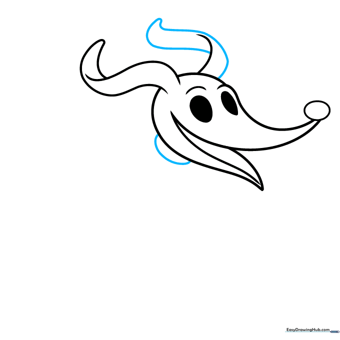 Drawing the collar and body structure for Zero.
